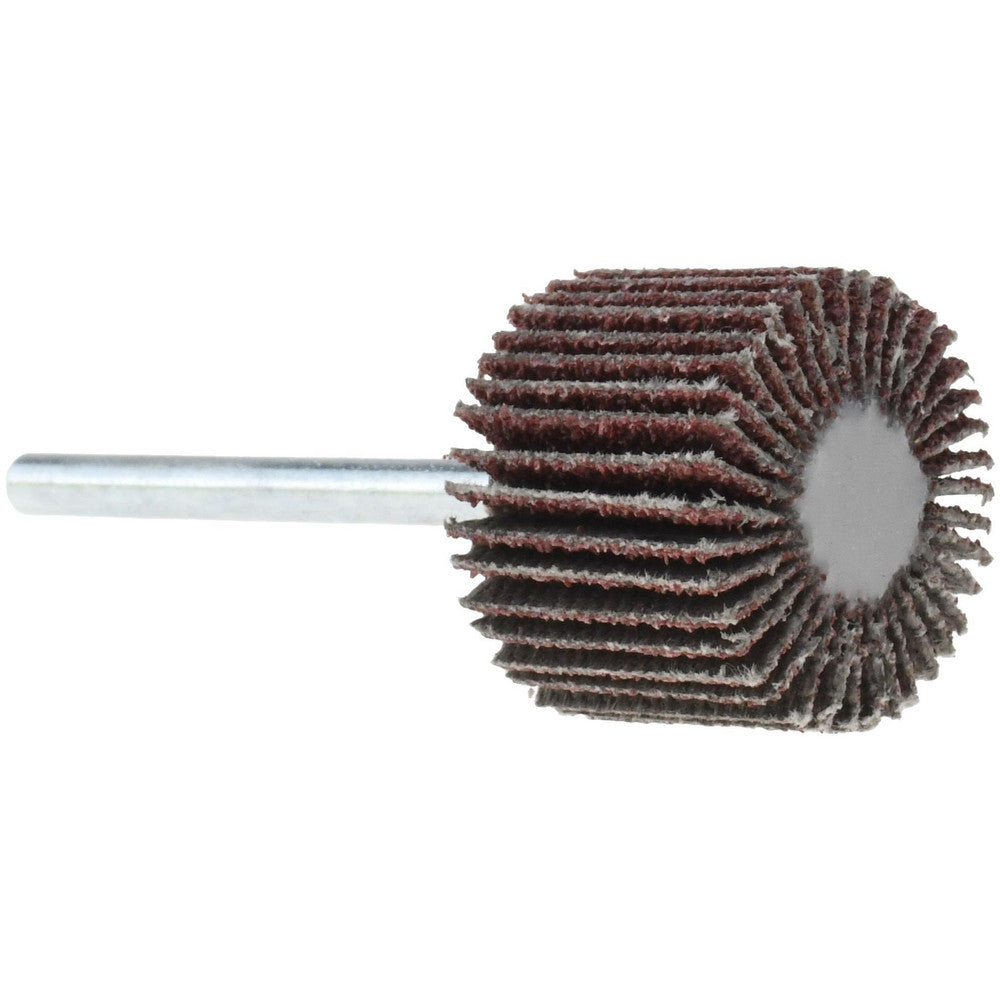 Value Collection 112124 Mounted Flap Wheel 3/4" Dia, 5/8" Face Width, 60 Grit, Aluminum Oxide