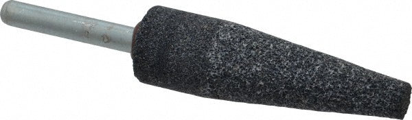 Grier Abrasives A1-GB-8332 Mounted Point 2-1/2" Thick, 1/4" Shank Dia, A1, 60 Grit, Medium