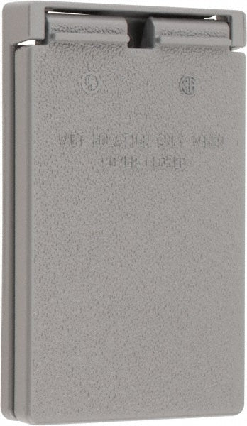 Cooper Crouse-Hinds TP7240 Weather Proof Electrical Box Cover Aluminum
