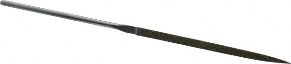 Strauss 2132 D126 5-1/2" OAL Medium Three Square Needle Diamond File