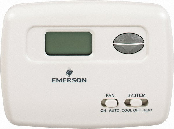 White-Rodgers 01F78 144S1 45 to 99°F, 1 Heat, 1 Cool, Economy Digital Single Stage Battery Powered Thermostat