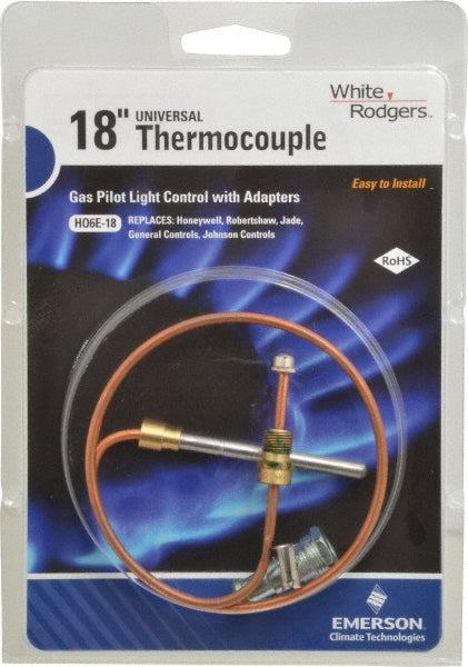 White-Rodgers H06E018S1 18" Lead Length Universal Replacement HVAC Thermocouple