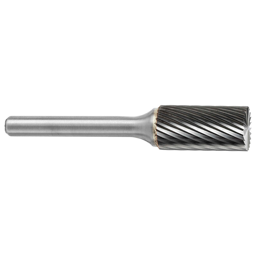 Kyocera SGS Precision Tools 10950 Abrasive Burr SB-3L, 3/8" Cut Dia, Cylinder With End Cut, Single Cut