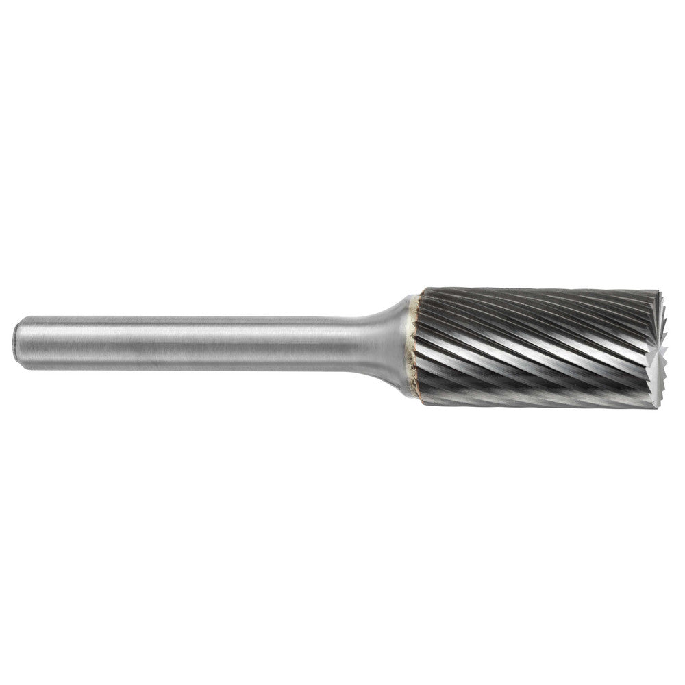Kyocera SGS Precision Tools 11025 Abrasive Burr SB-5, 1/2" Cut Dia, Cylinder With End Cut, Single Cut