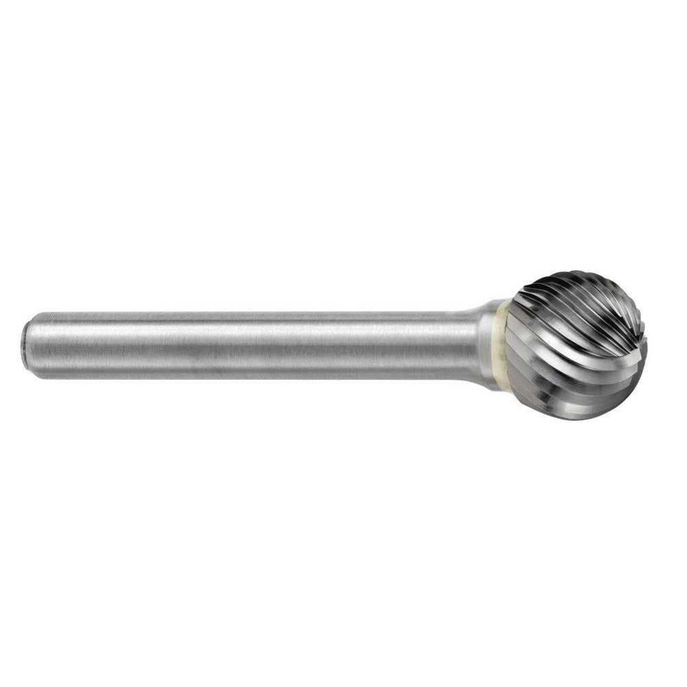 Kyocera SGS Precision Tools 12625 Abrasive Burr SD-7, 3/4" Cut Dia, Ball, Single Cut