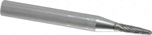 Kyocera SGS Precision Tools 13503 Abrasive Burr SF-11, 1/8" Cut Dia, Ball Nose Tree, Double Cut