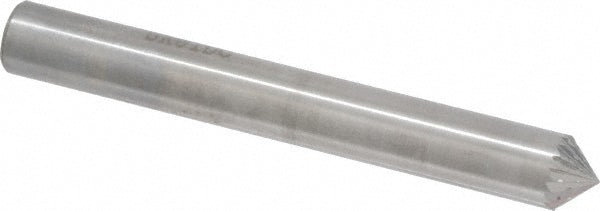 Kyocera SGS Precision Tools 14928 Abrasive Burr SK-1, 1/4" Cut Dia, Cone, Double Cut