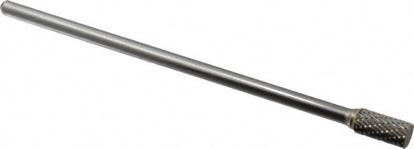 Kyocera SGS Precision Tools 16203 Abrasive Burr SA-3L6, 3/8" Cut Dia, Cylinder, Double Cut