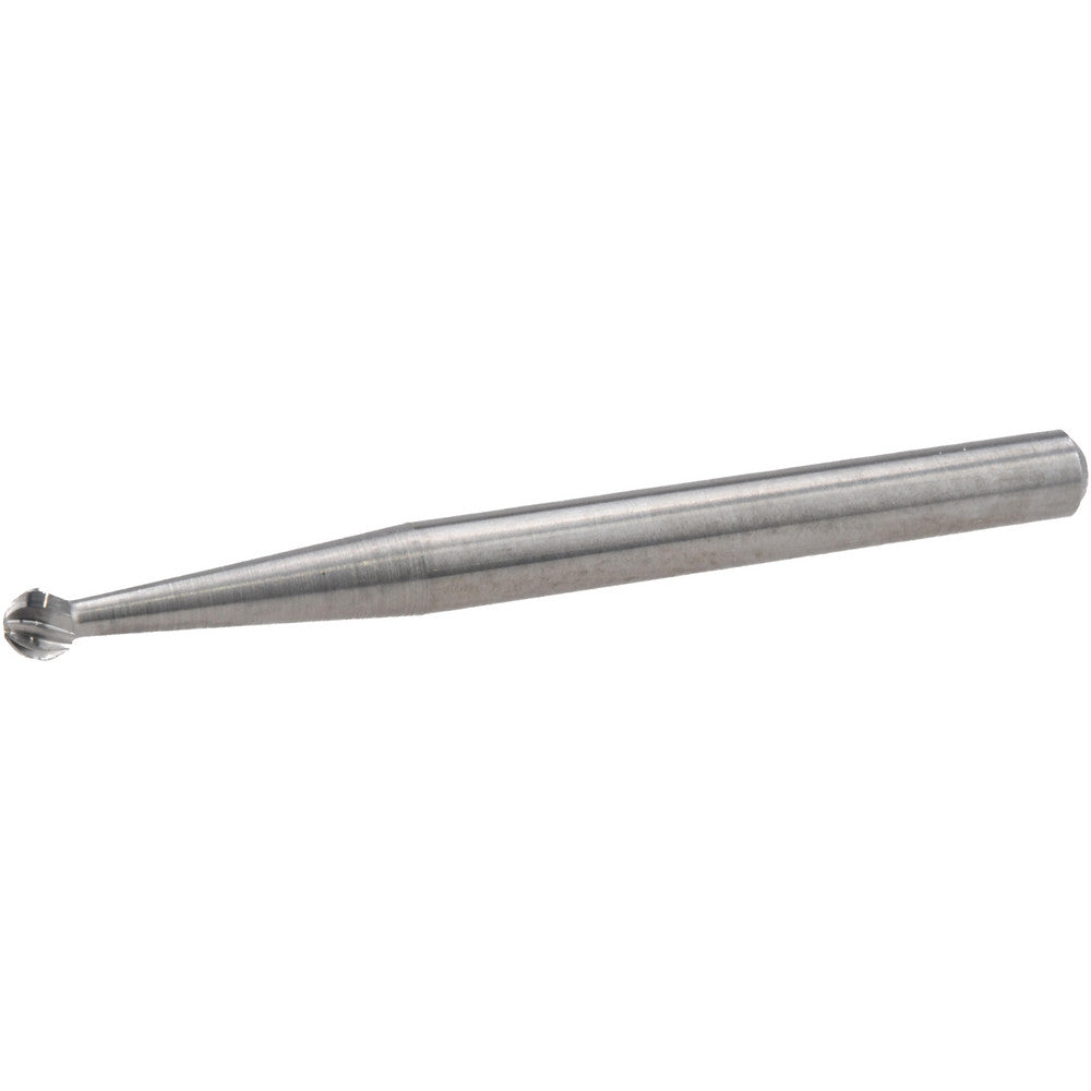 Kyocera SGS Precision Tools 12775 Abrasive Burr SD-41, 3/32" Cut Dia, Ball, Single Cut