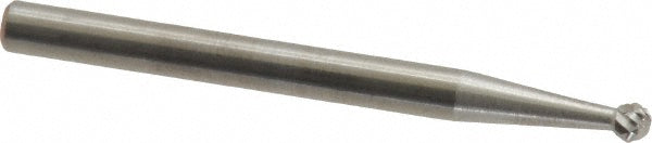 Kyocera SGS Precision Tools 12778 Abrasive Burr SD-41, 3/32" Cut Dia, Ball, Double Cut