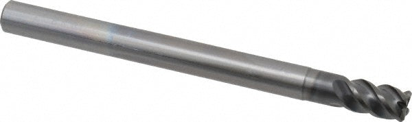 OSG 457108211 Corner Radius End Mill 8.00 mm Dia, 12.00 mm LOC, 1.00 mm Radius, 4 Flute, Solid Carbide