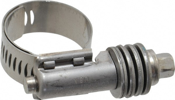 Ideal Tridon 4701051 Worm Gear Clamp SAE 10, 9/16 to 1-1/16" Dia, Stainless Steel Band