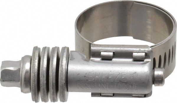 Ideal Tridon 4701251 Worm Gear Clamp SAE 12, 11/16 to 1-1/4" Dia, Stainless Steel Band