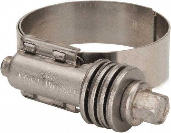 Ideal Tridon 4702051 Worm Gear Clamp SAE 20, 13/16 to 1-3/4" Dia, Stainless Steel Band
