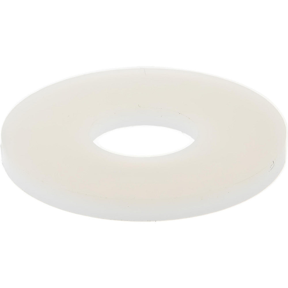 ELECTRO HARDWARE FW-25-N 1/4 in Screw Standard Flat Washer Nylon, Plain Finish