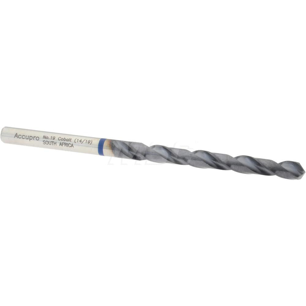 Accupro 1BB0422-AC Jobber Length Drill Bit #19, 120 °, Cobalt