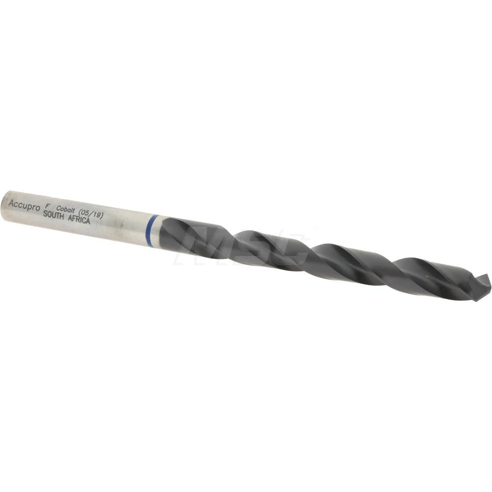 Accupro 1BB0653-AC Jobber Length Drill Bit Letter F, 120 °, Cobalt