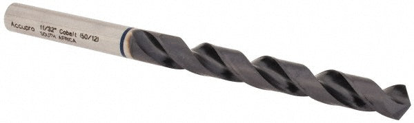Accupro 1BB0873-AC Jobber Length Drill Bit 11/32" Dia, 120 °, Cobalt