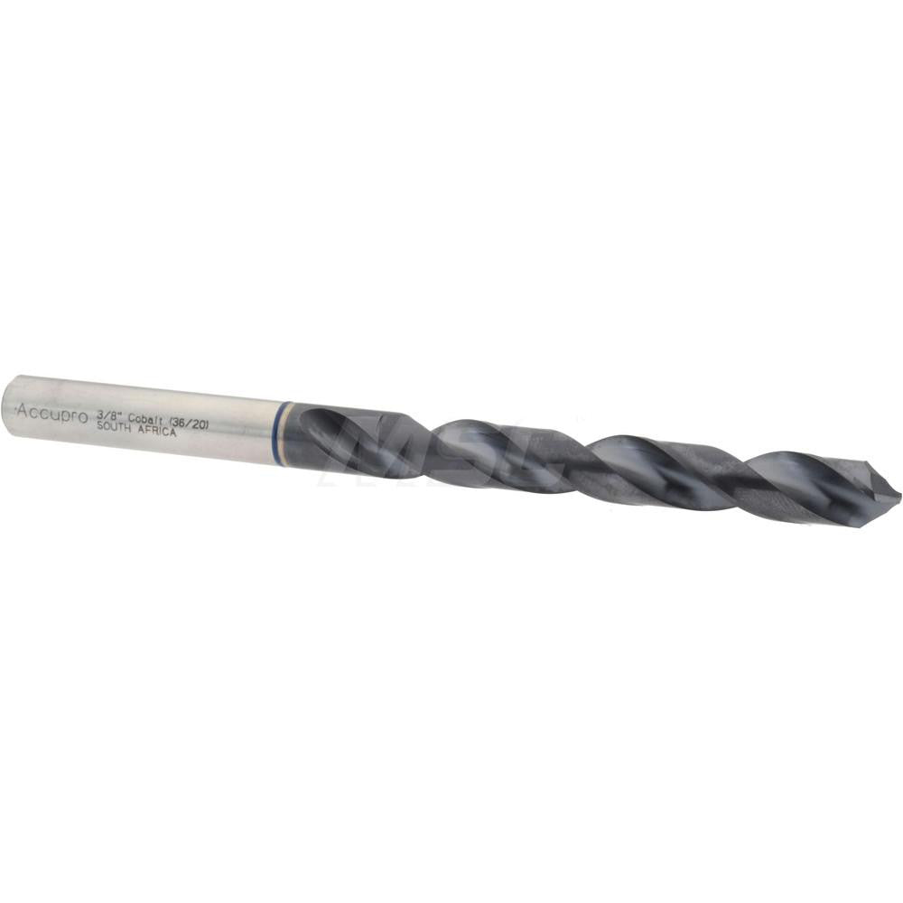 Accupro 1BB0953-AC Jobber Length Drill Bit 3/8" Dia, 120 °, Cobalt