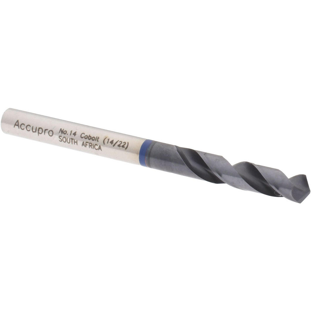 Accupro 1BS0462-AC Screw Machine Length Drill Bit 0.182" Dia, 120 °, Cobalt