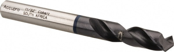 Accupro 1BS0873-AC Screw Machine Length Drill Bit 0.3438" Dia, 120 °, Cobalt