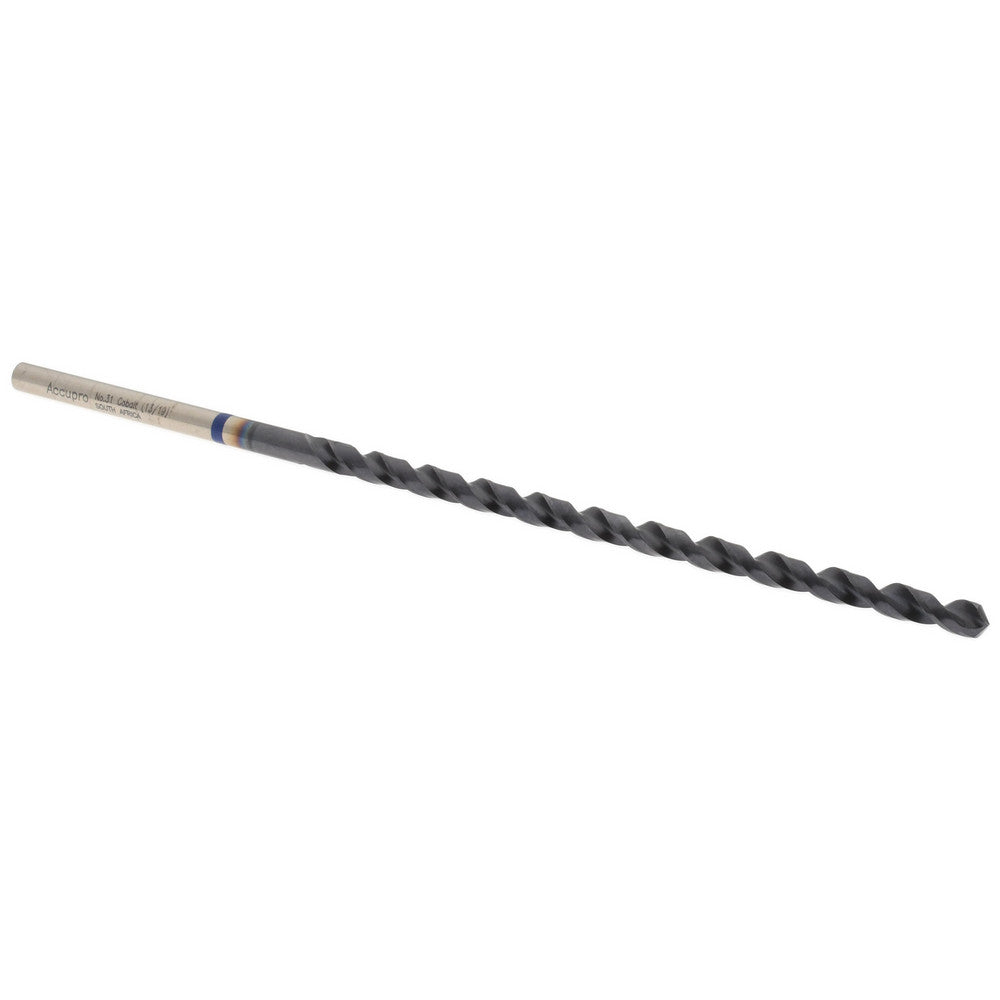 Accupro 1BT0305-AC Taper Length Drill Bit #31, 118 ° Point, Vanadium High Speed Steel