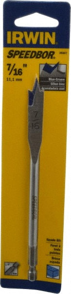 Irwin 88807 Spade-Blade Drill Bit 7/16" Drill Bit, High Speed Steel