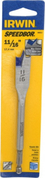 Irwin 88811 Spade-Blade Drill Bit 11/16" Drill Bit, High Speed Steel