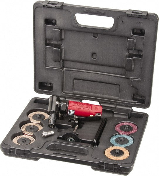 Chicago Pneumatic 8941108751 19 Piece, Right Angle Die Grinder Kit