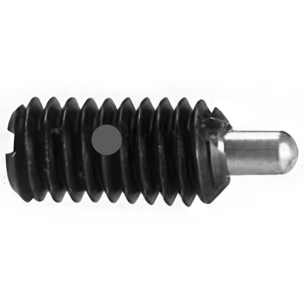 Jergens 30304 Threaded Spring Plunger 1/4-20, 5/8" Thread Length, 0.119" Dia, 3/16" Projection