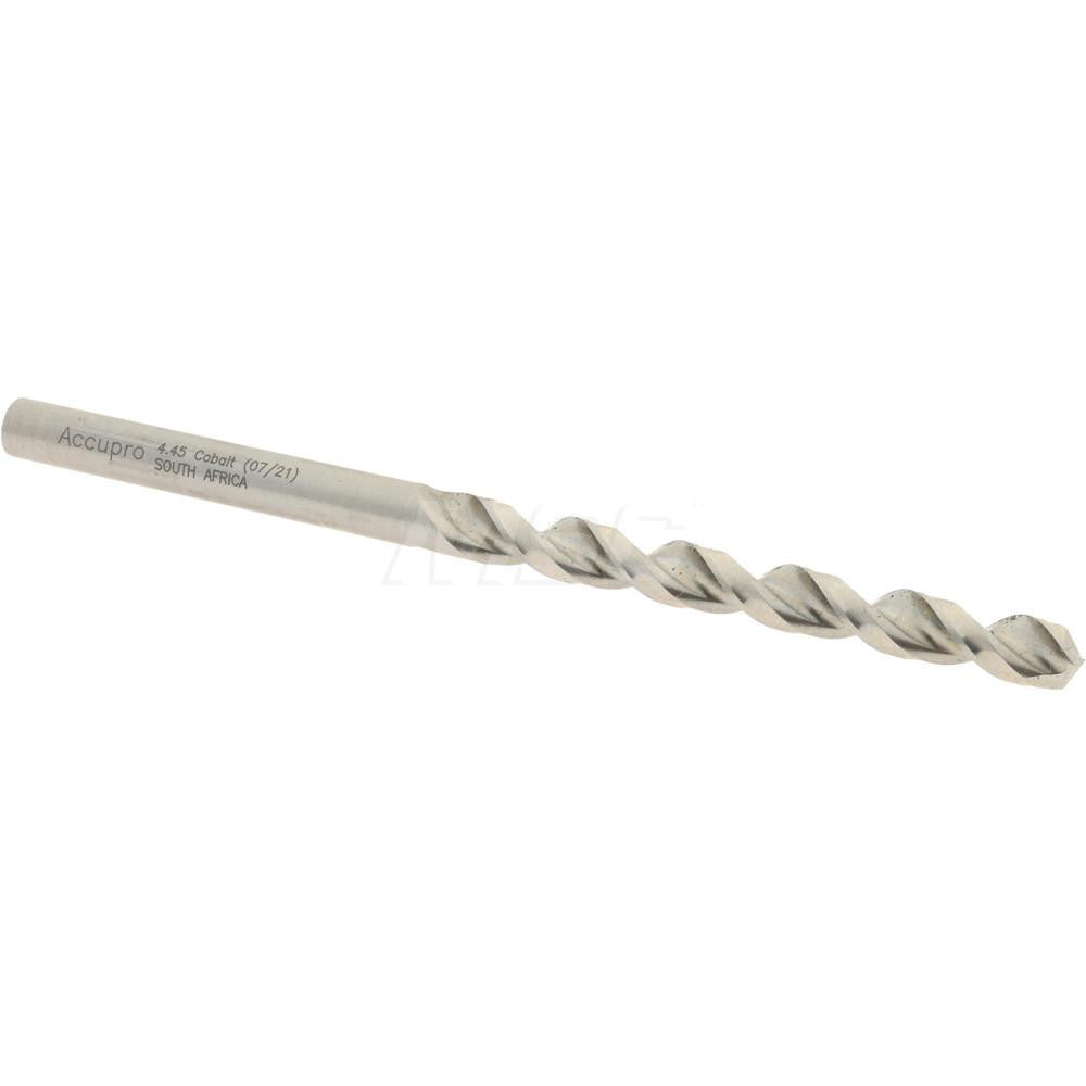 Accupro 1640445-AC Jobber Length Drill Bit 4.45 mm Dia, 130 °, Cobalt