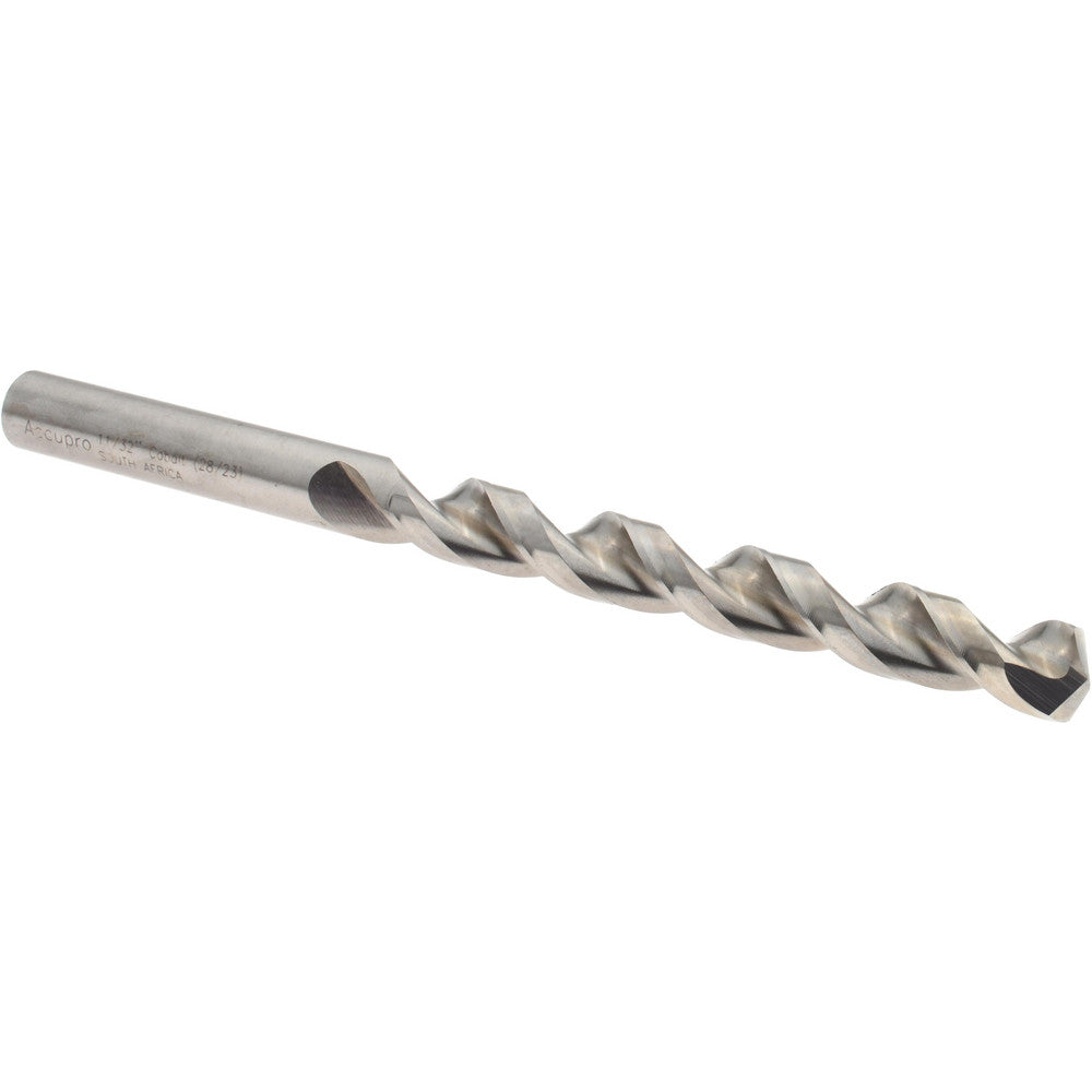 Accupro 1640873-AC Jobber Drill 11/32" Dia, 130 deg Point, Cobalt