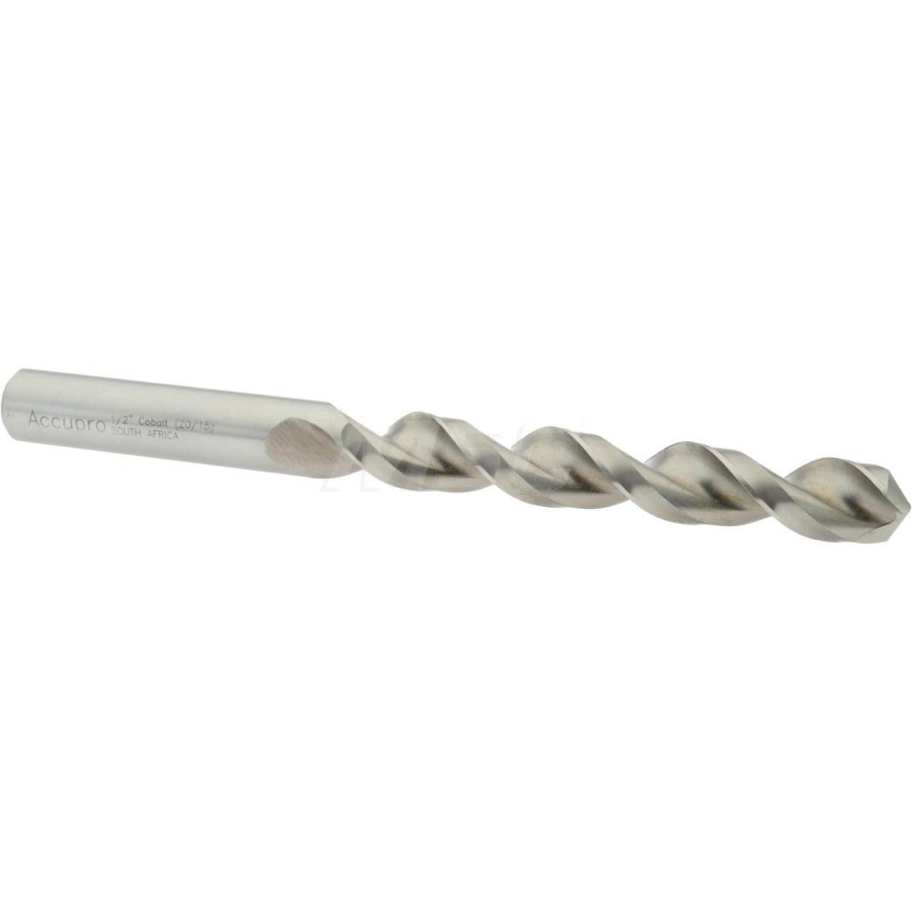 Accupro 1641269-AC Jobber Length Drill Bit 1/2" Dia, 130 °, Cobalt