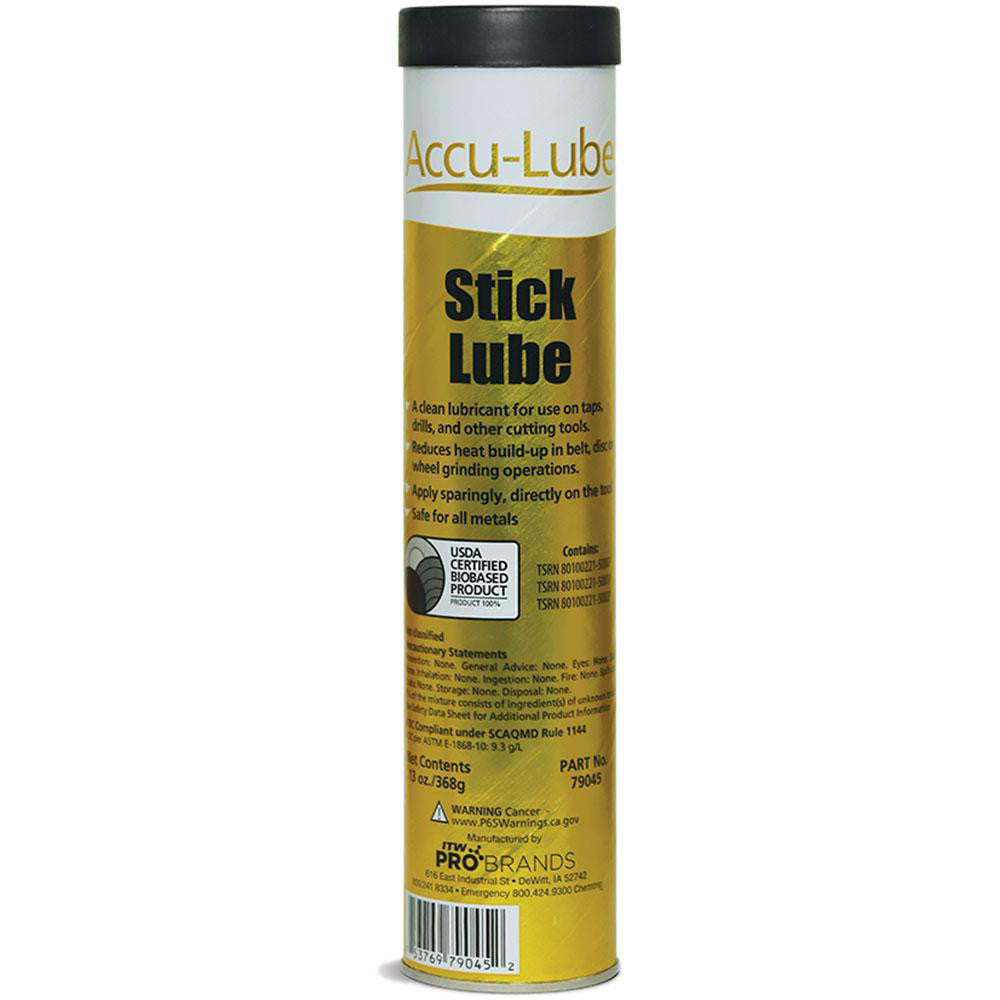 Accu-Lube 79045 Grinding Fluid Accu-Lube Stick Lube, Solid, 13 oz Tube