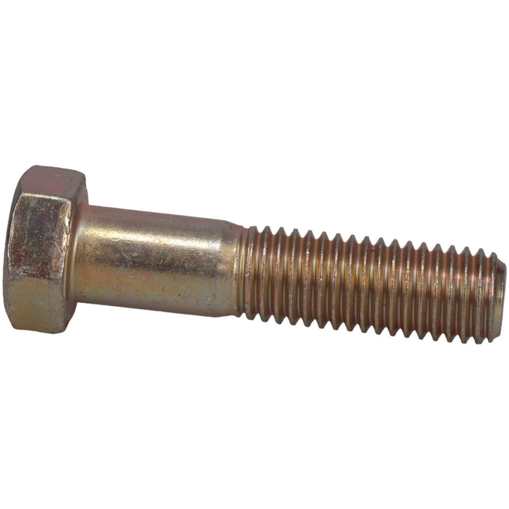 HHCS Made In USA 39152 Hex Head Cap Screw 5/8-11, 2-3/4" Length Under Head, Grade 8 Steel, Yellow Zinc Dichromate Finish