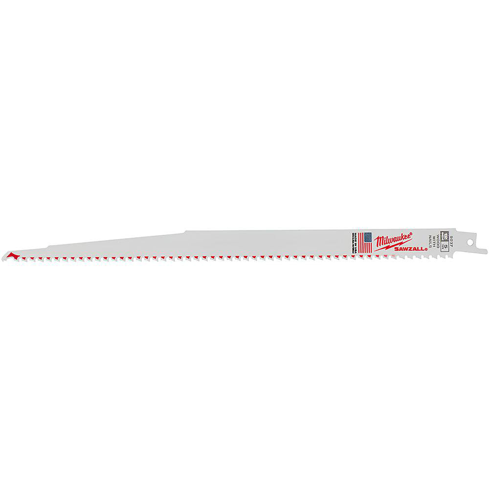 Milwaukee Tool 48-00-5037 Reciprocating Saw Blade Steel