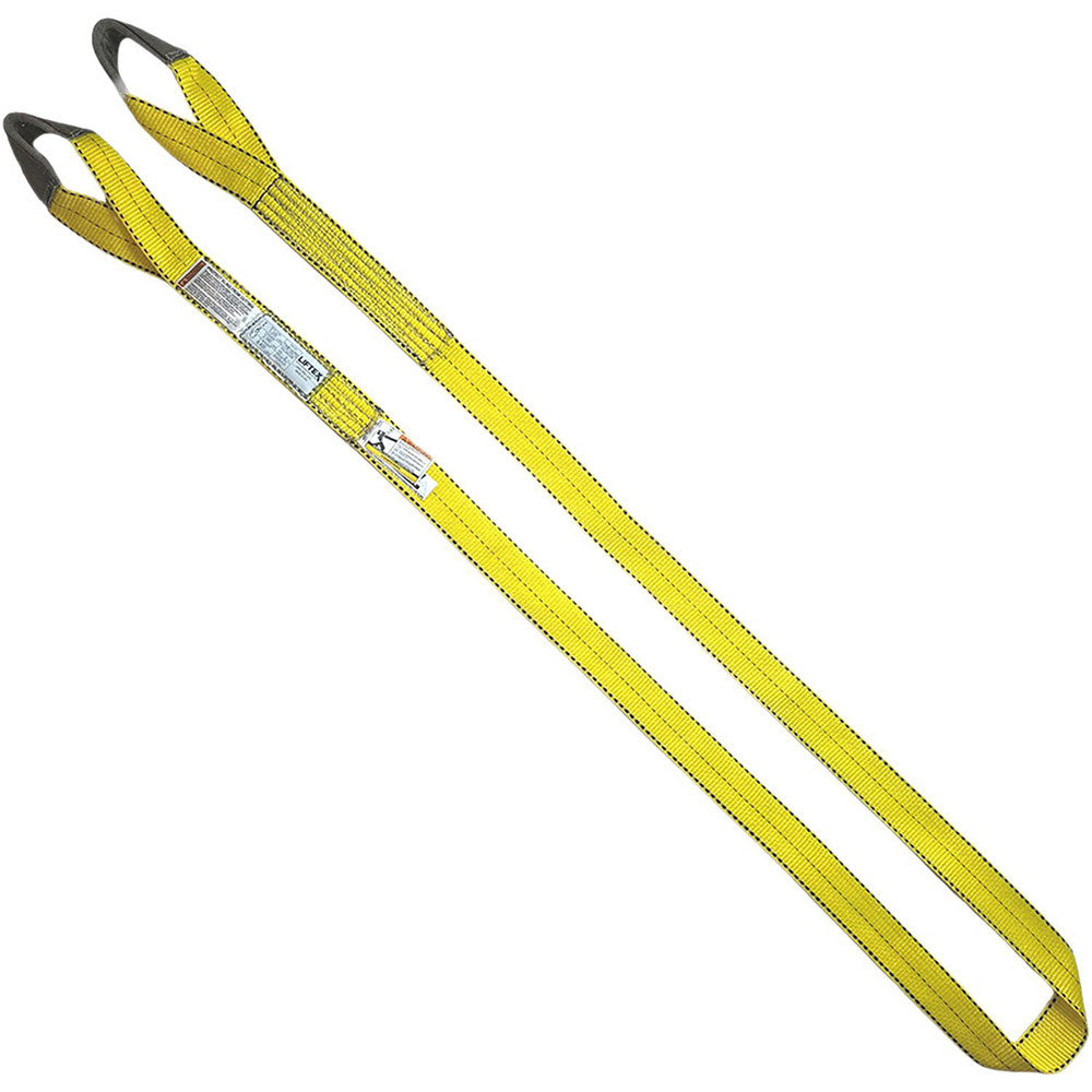 Liftex TWB291X6PD Web Slings Sling Type Twisted Eye & Eye, Type 4 Sling Material Polyester Sling Length (Feet) 6 Sling Width (Inch) 1 Number of Legs 1 Leg Length (Inch) 6