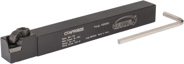 Hertel 1000062 RH CTAP 0° Positive Rake Indexable Turning Toolholder