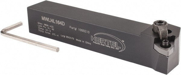 Hertel 1000210 LH MWLN -5° Negative Rake Indexable Turning Toolholder