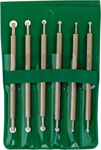 Value Collection 05753504 Hand Deburring Tool Set 6 Pc, High Speed Steel