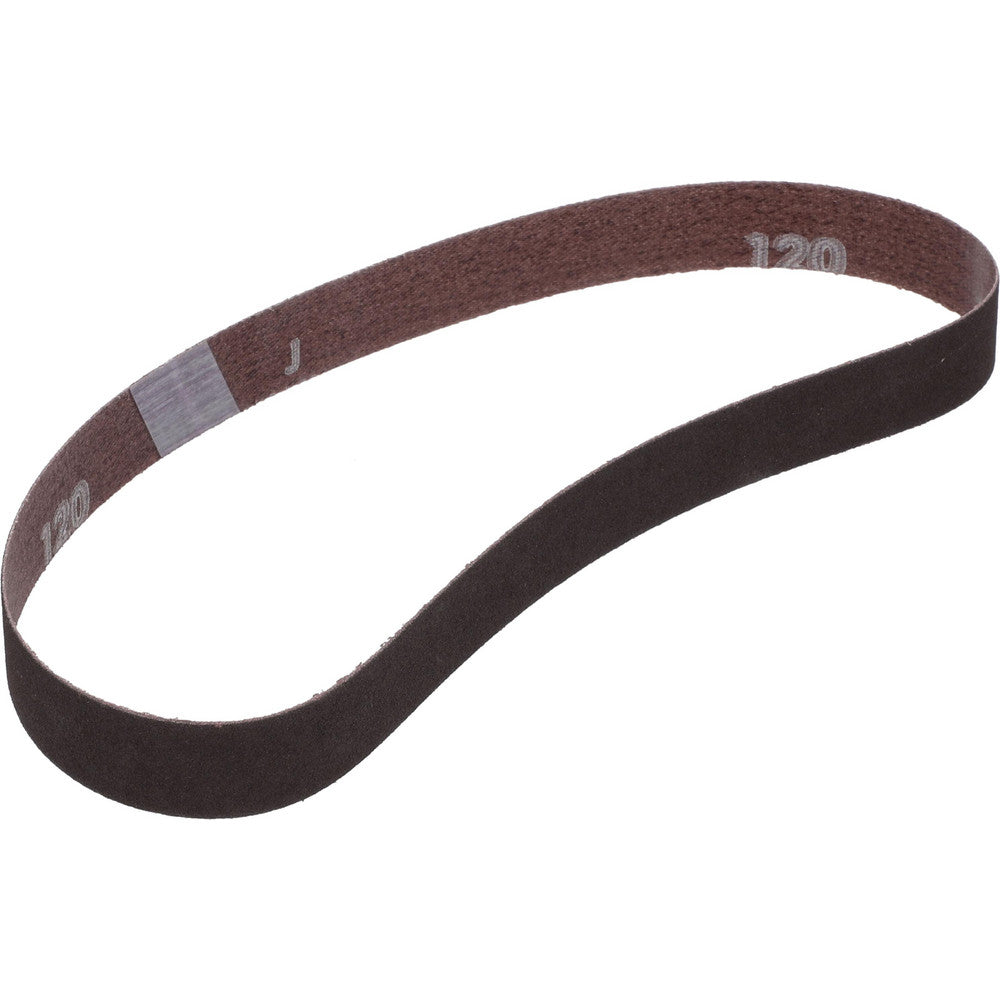 Norton 78072727575 Abrasive Belt 3/4" Wide, 20-1/2" OAL, 120 Grit, Aluminum Oxide