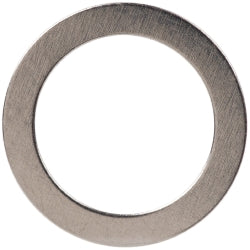ELECTRO HARDWARE SP-SHIM-21-SS Round Shim 0.01" Thick, 0.314" ID, 0.438" OD