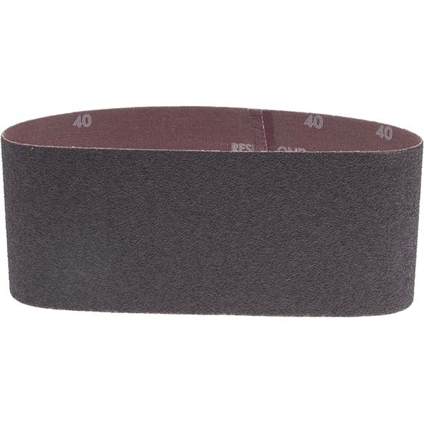 Norton 78072727947 Abrasive Belt 4" Wide, 24" Long, 40 Grit, Aluminum Oxide