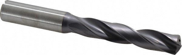 Kennametal 2658235 Jobber Drill 9/16" Dia, 140 deg Point, Solid Carbide