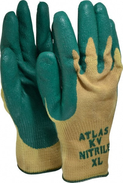SHOWA KV350XL-10 Cut-Resistant Gloves Size XL, ANSI Cut 3, Nitrile, Kevlar