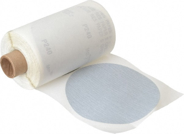 GLOBAL ABRASIVE 809775-58430 Disc Roll 5" Dia, 240 Grit, Silicon Carbide