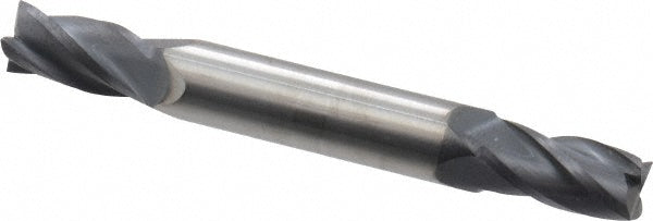 Kyocera SGS Precision Tools 31185 Square End Mill 9/32" Dia, 1/2" LOC, 4 Flute, Solid Carbide