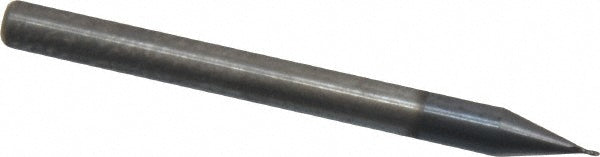 Kyocera SGS Precision Tools 30191 Square End Mill 0.0156" Dia, 0.0313" LOC, 4 Flute, Solid Carbide