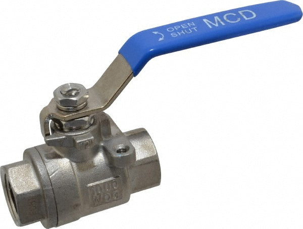 Midwest Control SSR-50 Standard Manual Ball Valve 1/2" Pipe