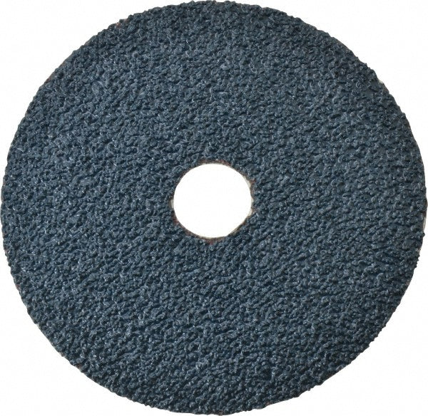 CGW Abrasives 48111 Fiber Disc 5" Disc Dia, 7/8" Hole, Arbor Hole, 24 Grit, Zirconia Alumina